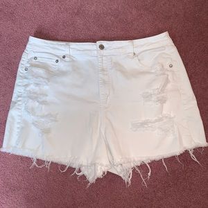 American Eagle High Waisted Mom Shorts